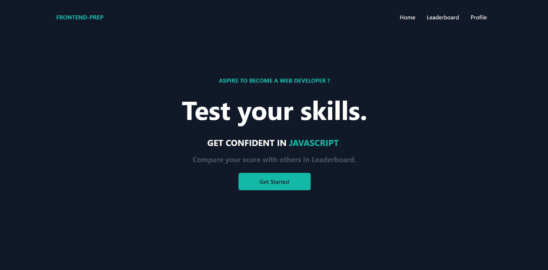 Frontend-Prep